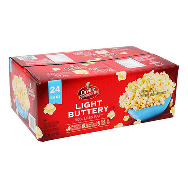 Image of Orville Redenbacher's Light Buttery Microwave Popcorn 24-Pack - 1 x 2 Kilos